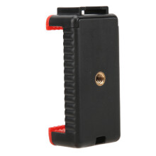 Verstellbarer ABS Smartphone-Stativhalter mit Cold Shoe Mount, 5,5–7,5 cm