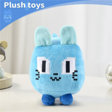 Enorme Pet Simulator X com Azul Gato Recheado Jogos de Boneca Brinquedos de PelúCia Kawaii Plushie Presente para CriançAs