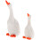2 eend beeldje mini decoratie ornament 4