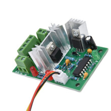 DC12V Gear Motor with PWM Speed Regulator CCM2 10RPM 74x47x28mm
