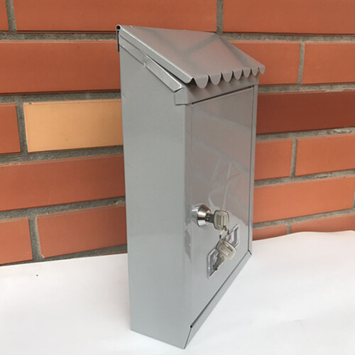 Box Outdoor Dekor Mit Schloss Weißblech 2