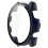 (DarkBlue) Compatible For Garmin Forerunner 265S Anti-scratch PC Watch Case with Tempered Glass Screen Protector 2