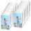 18 Pcs Acrylic Fridge Magnetic Frame ,  Double Sided Refrigerator Magnet Picture Frame Clear Frameless Display Frame 1