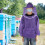 Beekeeping Tools Professional Beekeeping Protective Jacket Beekeeper Veil Suit SmockPurple 4