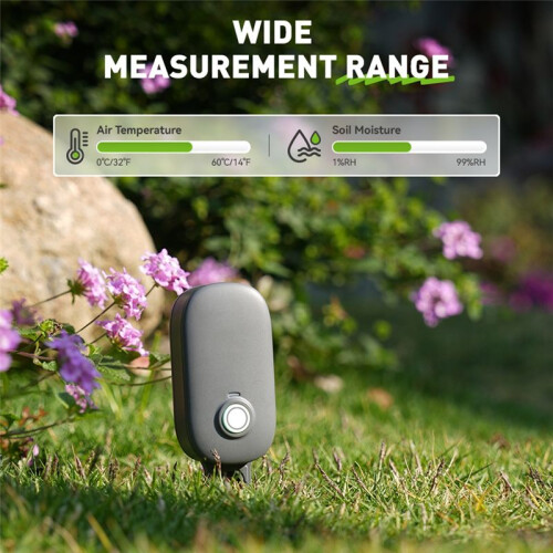 Tuya App Control  Soil Moisture Meter Soil Tester Temperature Humidity Sensor for Gardens Potted
