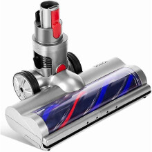 Brush Compatible for Dyson V7 V8 V10 V11 V15, Turbo Direct Drive Cleaning Brush Accessory with 4 LED Lights for Hard Floors and Hardwood Floors - Keyo