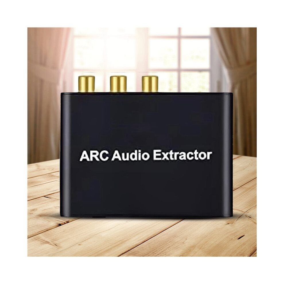 2X -Compatible Arc Audio Extractor Arc To Spdif Coaxial Stereo 3.5Mm Jack -Compatible Arc Adapter 6032689437635