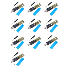 10X NVME USB Adapter M.2 NVME SSD to USB 3.1 Adapter 10Gbps USB3.1 Gen 2 for M2 NVMe 2230 2242 2260 2280 SSD