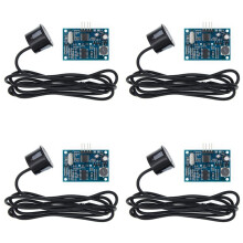 4 Set JSN-SR04T Integrated Ultrasonic Module Distance Measuring Transducer Sensor Waterproof for Raspberry Pi