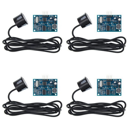 4 Set JSN-SR04T Integrated Ultrasonic Module Distance Measuring Transducer Sensor Waterproof for  Raspberry Pi