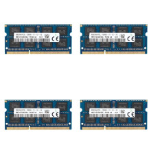 4X DDR3L 8 GB 1600 MHz 1,35 V PC3L-Laptop-RAM-Speicher, Notebook-Laptop-Speichermodule, Unterstützung für Doppelseitige Zweikanalige 16-Chips