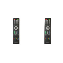 2X Universalfernbedienung RM-014S+, Mehrgerätekompatibilität, Einfache Einrichtung für TV, DVD
