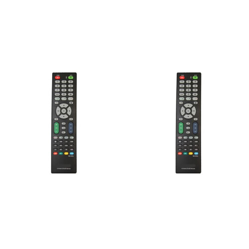 2X Universal Remote Control RM-014S+ Multi-Device Compatibility, Easy Setup for TV, DVD