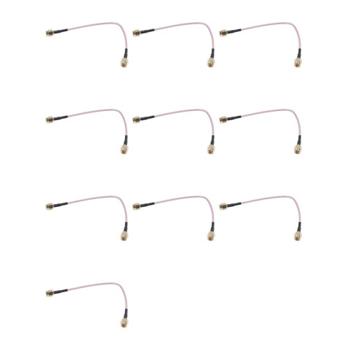 10piezas 6,5 Pulgada Longitud SMA Macho A SMA Macho Cable Coleta Conector