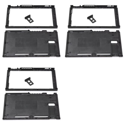 3X Replacement Shell for   Top Bottom Shell Game Card Tray for Nintedo