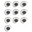 10X NEO-M8N Flight Controller GPS Module with -Board Compass M8 Engine PX4 TR for Drone GPS 1