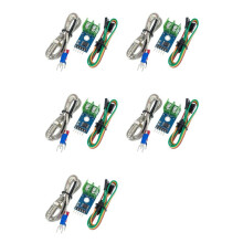 5X MAX6675-Modul mit Thermoelementsensor Typ K, Hochpräzises Messwerkzeug, Hochtemperaturmessbares Modul