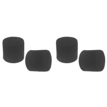 4 Stuks Sponsplug voor Luidsprekerpoortbuis Basreflexbuis Luidspreker Wooferventilatie Basfase 48x65mm