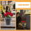 2 Stycken Gravvasar 16 Hål Plast Blomhållare För Gravsten 6