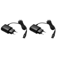 2X 4,3 V A00390 Cargador Reemplazo para una Hoja QP2520, QP2520 / 90, QP2520 / 70, QP2520 / 72 Enchufe de la UE