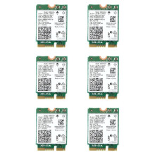 6X 9560NGW WiFi Card 1730Mbps AC 9560 Dual Band 2.4G+5G 5.0 802.11Ac M.2 CNVI 9560NGW Wireless Adapter