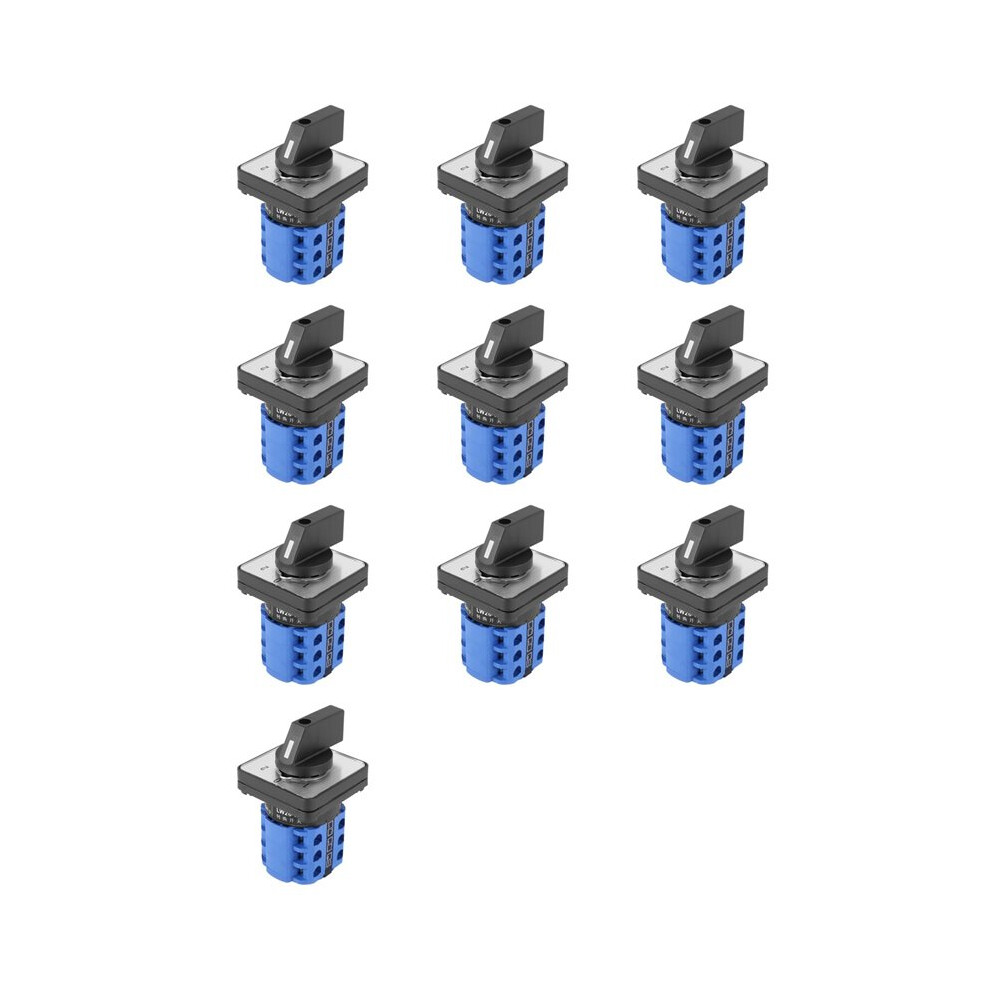 10X 3 Positions -Off- Changeover Control Rotary Cam 20A 6031929444976