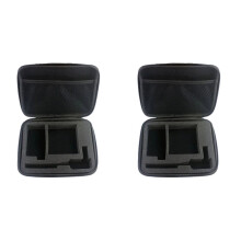 2X for UV-5R Handbag Storage Box Shockproof Portable Organizer Bag for UV-5RA UV-5RE Walkie Talkie