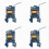 4X 18V Battery Charging PCB Protection Circuit Board for BL1850 BL1830 for  Power Tools 1