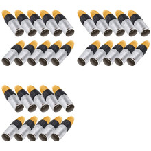 30PCS RJ45 Waterdichte Paneelconnector, Cat5E Ethernet-Aansluiting, Metalen Ethernet-Kabelconnector voor Industrieel Thuisnetwerk