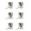 6X Ov5647  Camera Acrylic Holder Transparent Webcam Bracket for Raspberry Pi 3 Camera 1