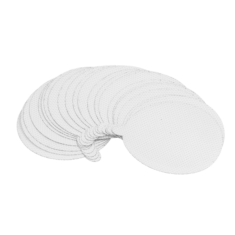 Disposable Shower Drain Hair Catcher Mesh 50Pcs 9X9cm 7891391464549