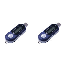 2X Portable USB MP3 Player Music Player Digital LCD Screen FM Radio Multifunction MP3 Music Player
