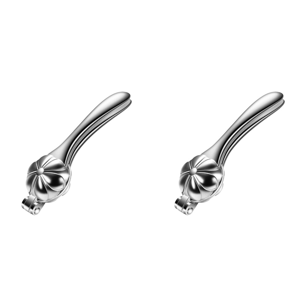 2X Nutcracker Chestnut Clip Nut Crackers Sheller Walnut Pliers Stainless Steel Chestnut Cutter Tool 6032079624812