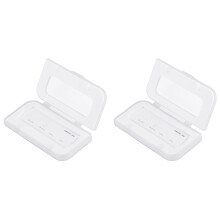 2pcs 0.01mm Microscope Calibration Slide Ruler -Stage Microscope Reticle Calibration Camera Ruler