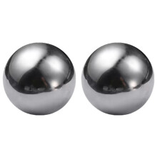 2X Round Whiskey Stones Shape Reusable Stainless Steel Ice Whiskey Stones Metal Ice