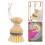 2Pz Spazzole Cucina Resistenti in Bamboo Khaki Per Piatti E 2