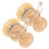 2Pz Spazzole Cucina Resistenti in Bamboo Khaki Per Piatti E 9