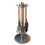 Kitchen Utensil Stand Rotating Storage Hanger with 8 Hooks,for Countertop Organization Rotatable Cooking Utensils Grey 1
