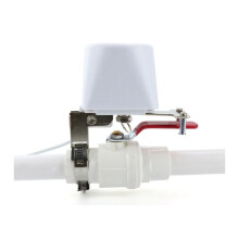 Vanne D'Eau WiFi Tuya Zigbee, Vanne à Boisseau Sphérique D'Arrêt de Gaz, Minuterie de Robinet de Jardin, Contrôleur Compatible avec Alexa EU