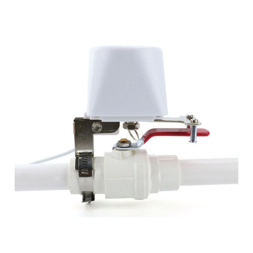 Valvola A Sfera Tuya WiFi per Acqua, Gas Zigbee, Timer, Controller per Rubinetto da Giardino, Supporto per Alexa  EU