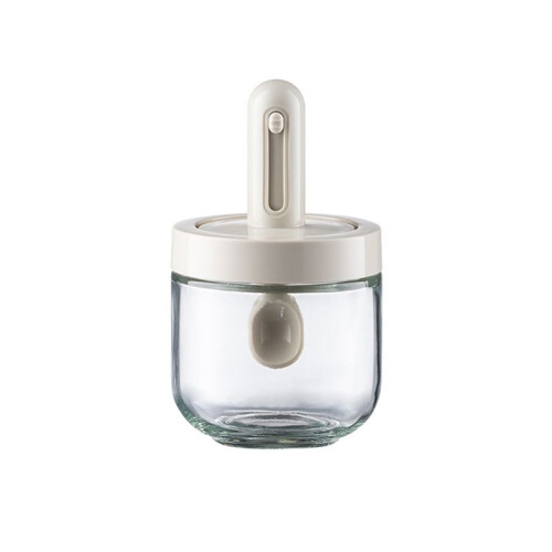 Expandable Glass Spice Jar Set,Versatile Kitchen Seasoning Containers for Salt Sugar Stylish Practical Storage Solution