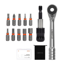 LEBYCLE Two-Way Portable Ratchet Wrench High Quality 60 Tooth Ratchet Wrench Torque Screwdriver Portable Bike Repair Tools