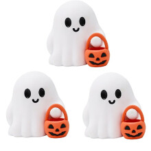 Set of 3 Cute Little Ghosts Halloween Decorations Horror Home Decor Cute Decoration Halloween Decorations
