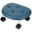Ergonomischer Rollhocker Mit Quadratischem Sitz 33,5 X 26 X 15 Cm 8