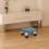 Ergonomischer Rollhocker Mit Quadratischem Sitz 33,5 X 26 X 15 Cm 9