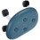 Ergonomischer Rollhocker Mit Quadratischem Sitz 33,5 X 26 X 15 Cm 10