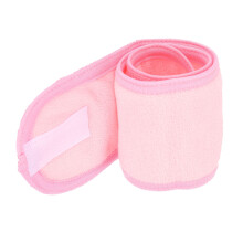 Bequemer rosa Spa-Haarband aus weichem Stoff, Haarband für Hautpflege und Duschen