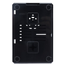 ABS-Gehäuse für Raspberry Pi 4 Modell B mit rutschfester Matte, Kühlgehäuse