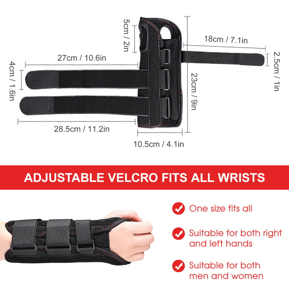 Adjustable Breathable Wrist Support Brace for Wrist and Hand Relief