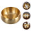 brass tea cup washing bowl for matcha tea utensils container 2